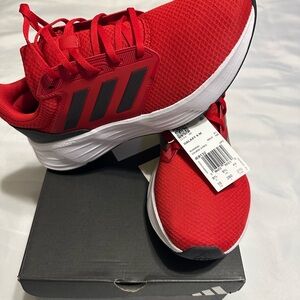 Adidas Men's Red and Black Athletic Shoes